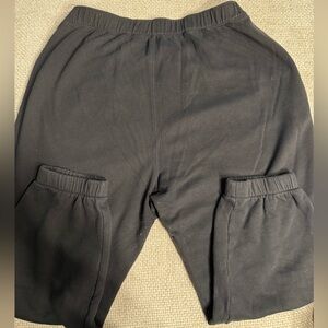 Hollister Womens Feel Good Dad Joggers XL Short Black